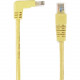 Black Box SpaceGAIN Cat.6 Network Cable - 15 ft Category 6 Network Cable for Network Device - First End: 1 x RJ-45 Male Network - Second End: 1 x RJ-45 Male Network - Patch Cable - Gold Plated Contact - Yellow EVNSL246-0015-90DS