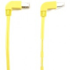 Black Box SpaceGAIN Cat.5e (F/UTP) Patch Network Cable - 3 ft Category 5e Network Cable for Patch Panel, Wallplate, Network Device - First End: 1 x RJ-45 Male Network - Second End: 1 x RJ-45 Male Network - Patch Cable - Shielding - Gold Plated Contact - C