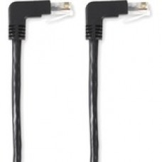 Black Box SpaceGAIN Cat.5e UTP Patch Network Cable - 15 ft Category 5e Network Cable for Patch Panel, Wallplate, Network Device - First End: 1 x RJ-45 Male Network - Second End: 1 x RJ-45 Male Network - Patch Cable - Gold Plated Contact - CM - 24 AWG - Bl