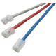 Black Box GigaTrue Cat. 6 Channel UTP Patch Cable - RJ-45 Male - RJ-45 Male - 25ft - White EVNSL630-0025