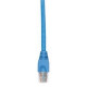 Black Box GigaTrue Cat. 6 UTP Patch Cable - RJ-45 Male - RJ-45 Male - 20ft - Blue EVNSL641-0020