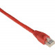 Black Box GigaTrue Cat.6 Patch Network Cable - 3 ft Category 6 Network Cable for Network Device - First End: 1 x RJ-45 Male Network - Second End: 1 x RJ-45 Male Network - Patch Cable - Red - 25 Pack EVNSL643-0003-25PAK