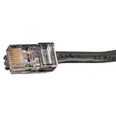 Black Box GigaTrue Cat. 6 Channel UTP Patch Cable - RJ-45 Male - RJ-45 Male - 1ft - Black EVNSL647-0001