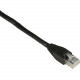 Black Box GigaTrue Cat.6 UTP Patch Network Cable - 3 ft Category 6 Network Cable for Network Device, Patch Panel, Wallplate - First End: 1 x RJ-45 Male Network - Second End: 1 x RJ-45 Male Network - Patch Cable - 24 AWG - Black - 25 EVNSL647-0003-25PAK