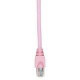 Black Box GigaTrue Cat. 6 Component UTP Patch Cable - RJ-45 Male - RJ-45 Male - 7ft - Pink EVNSL676-0007
