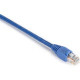 Black Box Cat.5e UTP Network Cable - 10 ft Category 5e Network Cable for Network Device - First End: 1 x RJ-45 Male Network - Second End: 1 x RJ-45 Male Network - Gold Plated Contact - 24 AWG - Blue EVNSL81-0010-25PAK