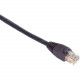Black Box Cat.5e UTP Patch Cable - 15 ft Category 5e Network Cable for Network Device, Patch Panel - First End: 1 x RJ-45 Male Network - Second End: 1 x RJ-45 Male Network - Patch Cable - Gold Plated Contact - 24 AWG - Violet - 25 EVNSL88-0015-25PAK