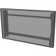 Peerless -AV EWL-55XE4F Wall Mount for Digital Signage Display - Black - TAA Compliant - 55" Screen Support - 90 lb Load Capacity - 1186 x 560 VESA Standard - 1 Pack - TAA Compliance EWL-55XE4F