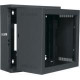 Middle Atlantic Products EWR Series Rack, EWR-10-17 - 19" 10U Wide x 15" Deep Wall Mountable - Black Powder Coat - Steel - 150 lb x Maximum Weight Capacity EWR1017