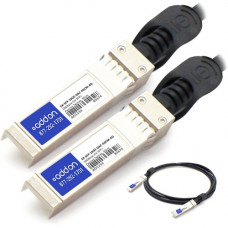 AddOn Juniper Networks Compatible TAA Compliant 10GBase-CU SFP+ to SFP+ Direct Attach Cable (Passive Twinax, 0.5m) - 100% compatible and guaranteed to work - TAA Compliance EX-SFP-10GE-DAC-50CM-AO