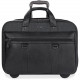 Solo Executive Carrying Case (Roller) for 17.3" Notebook - Black, Gray - Scratch Resistant - Vinyl, Cotton Body - Handle - 14" Height x 17.8" Width x 6.3" Depth - 1 Each EXE935-4