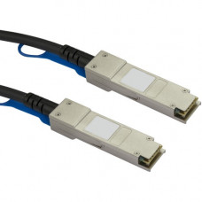 Startech.Com JG326A Compatible QSFP+ Direct-Attach Twinax Cable - 1 m (3.3 ft.) - 40 Gbps - Passive DAC Copper Cable - RJ45 Mini-GBIC Cable - 3.28 ft Twinaxial Network Cable for Network Device, Server, Switch - First End: 1 x QSFP+ Male Network - Second E