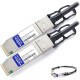 AddOn Juniper Networks EX-QSFP-40GE-DAC-50CM Compatible TAA Compliant 40GBase-CU QSFP+ to QSFP+ Direct Attach Cable (Passive Twinax, 0.5m) - 100% application tested and guaranteed compatible EXQSFP40GEDAC50CM-AO