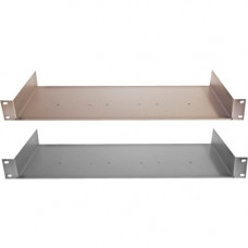 Gefen EXT-RACK-1U-GRY Rack Shelf - 19" 1U Wide Rack-mountable for A/V Equipment - Gray EXT-RACK-1U-GRY