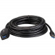 Kanexpro SuperSpeed USB 3.0 Active Extension Cable - 16ft. (4.9m) - 16 ft USB Data Transfer Cable for USB Hub, Tablet, Camera - First End: 1 x Type A Male USB - Second End: 1 x Type A Female USB - 5 Gbit/s - Extension Cable - Black - 1 EXT-USB16FT