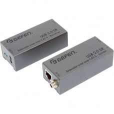 Gefen USB 2.0 SR Extender Over One CAT-5 Cable - 1 x Network (RJ-45) - 2 x USB - 164.04 ft Extended Range EXT-USB2.0-SR