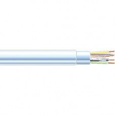 Black Box RS-232 Cable - Foil-Shielded, Plenum, 4-Conductor, 2-Pair, 500-ft. (152.4-m) - 500 ft Serial Data Transfer Cable - First End: 1 x Serial - Shielding - Plenum - 24 AWG - TAA Compliant EYN04A-0500