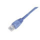 Black Box Cat. 5e UTP Crossover Cable - RJ-45 Male - RJ-45 Male - 1.97ft - Blue EYN851M-0002