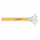 Black Box GigaTrue 550 CAT6, 550-MHz Solid Bulk Cable, 1000-ft. (304.8-m), PVC, Orange - 1000 ft Category 6 Network Cable for Patch Panel, Network Device - Bare Wire - Bare Wire - Orange - TAA Compliance EYN866A-PB-1000