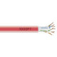 Black Box GigaTrue 550 Cat.6 Bulk Cable - Bare Wire - Bare Wire - 1000ft - Red - TAA Compliance EYN868A-PB-1000