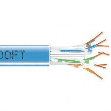 Black Box GigaTrue Cat.6 Network Cable - 1000 ft Category 6 Network Cable for Network Device - Bare Wire - Bare Wire - Blue - TAA Compliance EYN871B-PB-1000