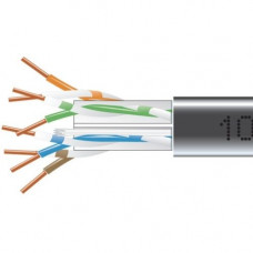 Black Box GigaTrue Cat.6 Network Cable - 1000 ft Category 6 Network Cable for Network Device - Bare Wire - Bare Wire - Black - TAA Compliance EYN881B-PB-1000