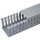 PANDUIT 6ft Panduct Type F - Narrow Slot Wiring Duct - Light Gray - 6 Pack - TAA Compliance F.5X.5LG6