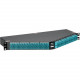 Panduit High Density Quicknet Cassette - 128 Port(s) - 128 x Duplex - 1U High - Rack-mountable - TAA Compliance F1ABZO-1B08-10S