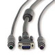 Belkin KVM Cable - 10ft - Gray F1D9000-10