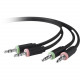 Belkin Audio Cable - 10 ft Audio Cable for Audio Device - Black F1D9016B10