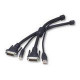 Belkin KVM Cable - 15ft - Gray F1D9201-15