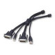 Belkin KVM Cable - 10ft - Gray F1D9201-10