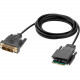 Belkin Modular DVI Single Head Console Cable 6ft / 1.8m - 6 ft KVM Cable for KVM Console, KVM Switch, Monitor, Computer - First End: 1 x DVI Male Video - Second End: 1 x Modular - Gold Plated Connector - TAA Compliant - TAA Compliance F1DN1MOD-CC-D06