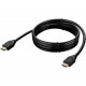 Belkin TAA HDMI/HDMI SKVM Video Cable, HDMI M/M - 10 ft HDMI A/V Cable for Monitor, KVM Switch, KVM Console - First End: 1 x HDMI Male Digital Audio/Video - Second End: 1 x HDMI Male Digital Audio/Video - Black - TAA Compliant - TAA Compliance F1DN1VCBL-H