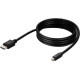 Belkin Displayport 1.2a To MiniDisplayport Video KVM Cable - 6 ft DisplayPort/Mini DisplayPort A/V Cable for Monitor, KVM Switch, Audio/Video Device, Computer, Server - First End: 1 x DisplayPort Male Digital Audio/Video - Second End: 1 x Mini DisplayPort