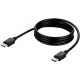 Belkin DP 1.2a to DP 1.2a Video KVM Cable - 6 ft DisplayPort A/V Cable for KVM Switch, Monitor, Audio/Video Device - First End: 1 x DisplayPort Male Digital Audio/Video - Second End: 1 x DisplayPort Male Digital Audio/Video - Gold Plated Connector - Black