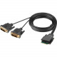 Belkin Modular DVI Dual Head Console Cable 3 Feet - 3 ft KVM Cable for KVM Console, Computer, Monitor, KVM Switch - First End: 2 x DVI Male Video - Second End: 1 x Modular - Gold Plated Connector - TAA Compliant - TAA Compliance F1DN2MOD-CC-D03