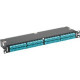 Panduit High Density Quicknet Cassette - 96 Port(s) - 96 x Duplex - 1U High - Rack-mountable - TAA Compliance F1RCZN-9612-10S