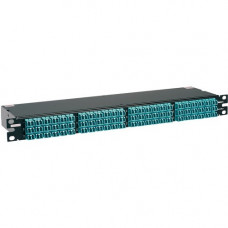 Panduit High Density Quicknet Cassette - 144 Port(s) - 144 x Duplex - 1U High - Rack-mountable - TAA Compliance F1RSZN-1A12-10S