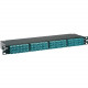 Panduit High Density Quicknet Cassette - 144 Port(s) - 144 x Duplex - 1U High - Rack-mountable - TAA Compliance F1RSZN-1A12-10S