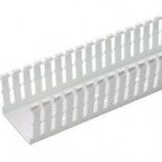 Panduit Panduct Duct - White - 6 Pack - Polyvinyl Chloride (PVC) - TAA Compliance F.5X1WH6