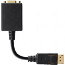 Belkin HDMI to VGA + 3.5mm Audio Adapter Video Converter - Black - 1 x HDMI (Type A) Digital Audio/Video - 1 x HD-15 Female VGA, 1 x Mini-phone Stereo Audio - 1920 x 1080 Supported - Black - 1 x HDMI (Type A) Digital Audio/Video - 1 x HD-15 Female VGA, 1 