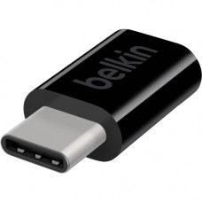 Belkin USB-C&trade; (aka Type-C&trade;) to Micro USB Adapter F2CU058btBLK - 1 x Type C Male USB - 1 x Female Micro USB - Black F2CU058BTBLK