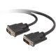 Belkin DVI-D DUAL LINK CABLE * DVI-D(M-DL)/(M-DL); 3&#39;&#39; - 2.95 ft DisplayPort/DVI Video Cable for Video Device - First End: 1 x DVI-D (Dual-Link) Male Digital Video - Second End: 1 x DVI-D (Dual-Link) Male Digital Video - Shielding - Gold P