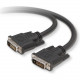 Belkin DVI-D Single-Link Cable - DVI-D - 1.17ft - TAA Compliance F2E7171-14IN-SV