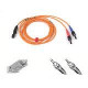 Belkin Duplex Fiber Optic Patch Cable - ST Male - MT-RJ Male - 10ft - Orange F2F20290-10