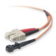 Belkin Fiber Optic Duplex Patch Cable - MT-RJ Male - SC Male - 6.56ft - Orange - TAA Compliance F2F20297-02M