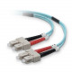 Belkin Fiber Optic Patch Cable - SC Male - SC Male - 98.43ft - Aqua F2F40277-30M-G