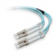 Belkin Fiber Optic Patch Cable - LC Male - LC Male - 65.62ft - Aqua F2F402LL-20M-G