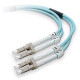 Belkin Fiber Optic Patch Cable - LC Male - LC Male - 98.43ft - Aqua - TAA Compliance F2F402LL-30M-G